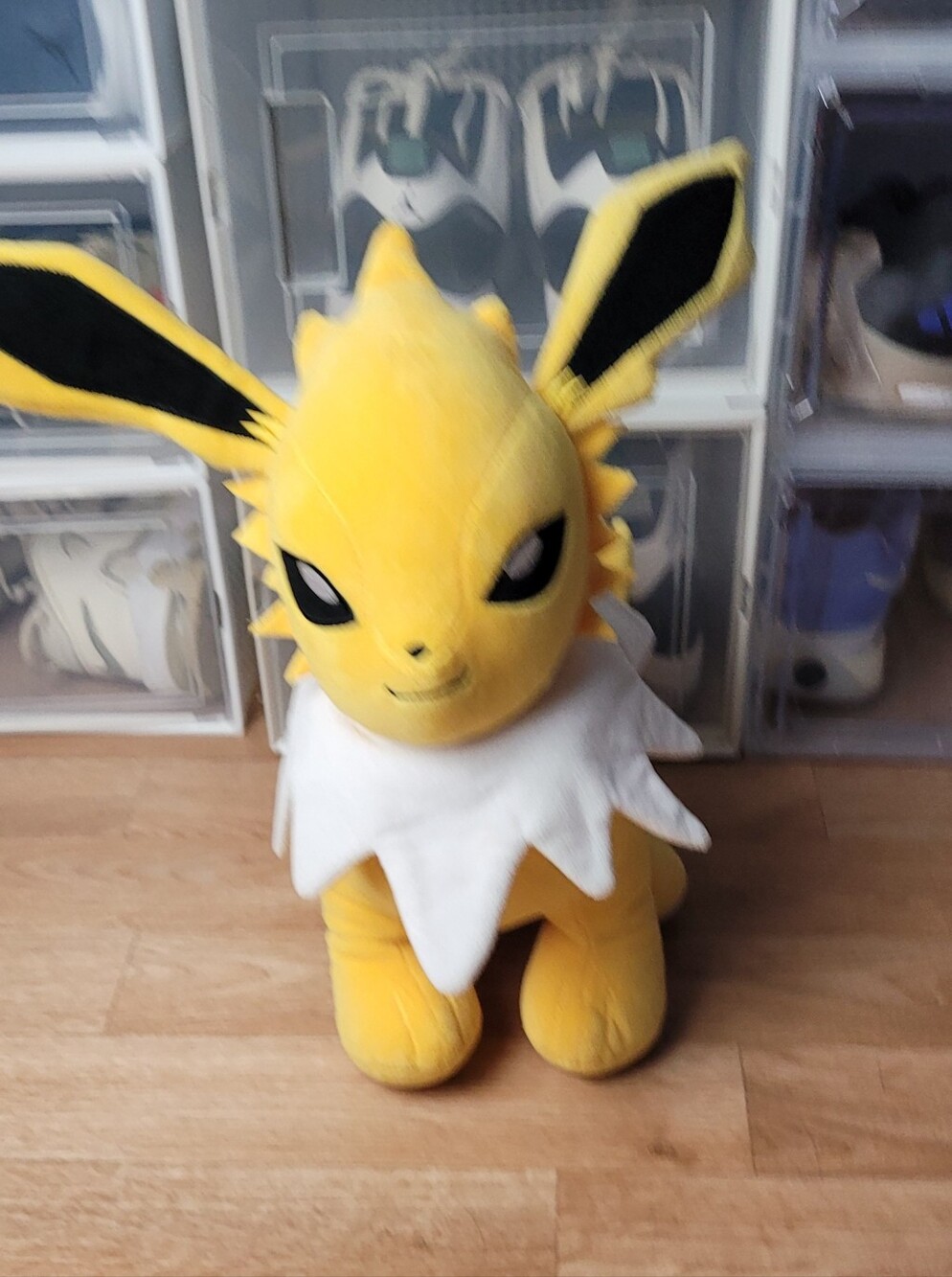 Build-A-Bear Yellow and White Jolteon-Inspired Plush